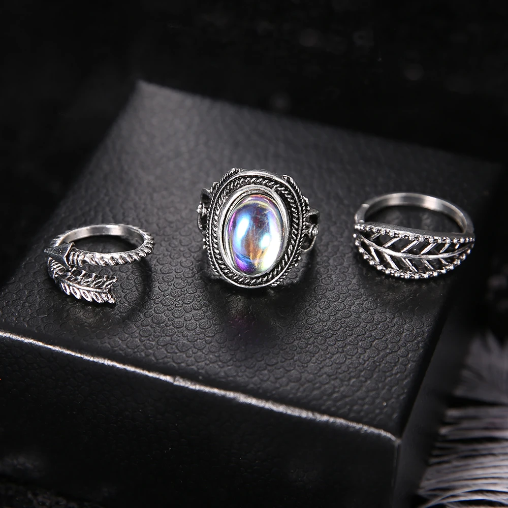 3-unids-set-declaraci-n-Big-Crystal-Opal-geometr-a-redonda-flecha-pluma-Irregular-flor-anillo (3)