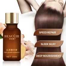 Эфирные масла, массажное масло, эссенция для роста волос, жидкость для выпадения, 20 мл, плотное, быстрое восстановление роста солнечных лучей, пилатория