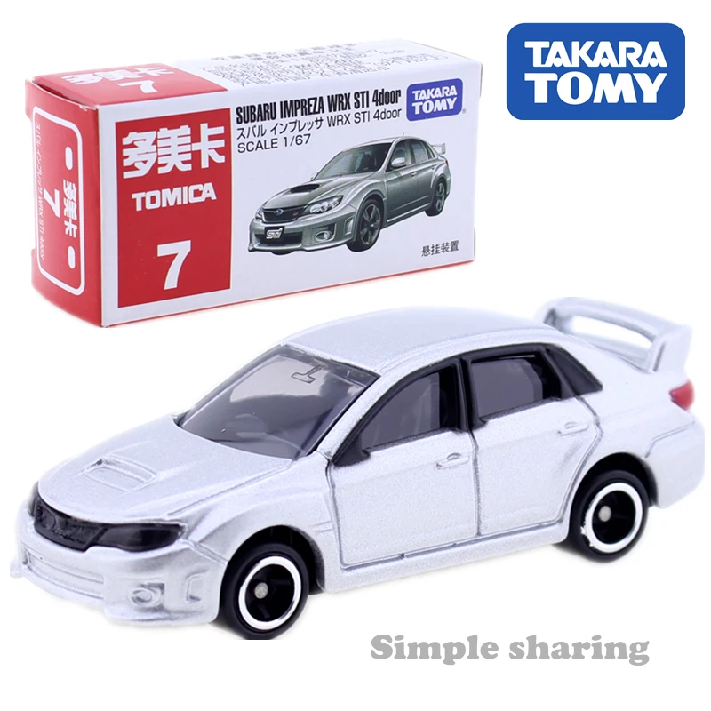 subaru wrx sti tomica
