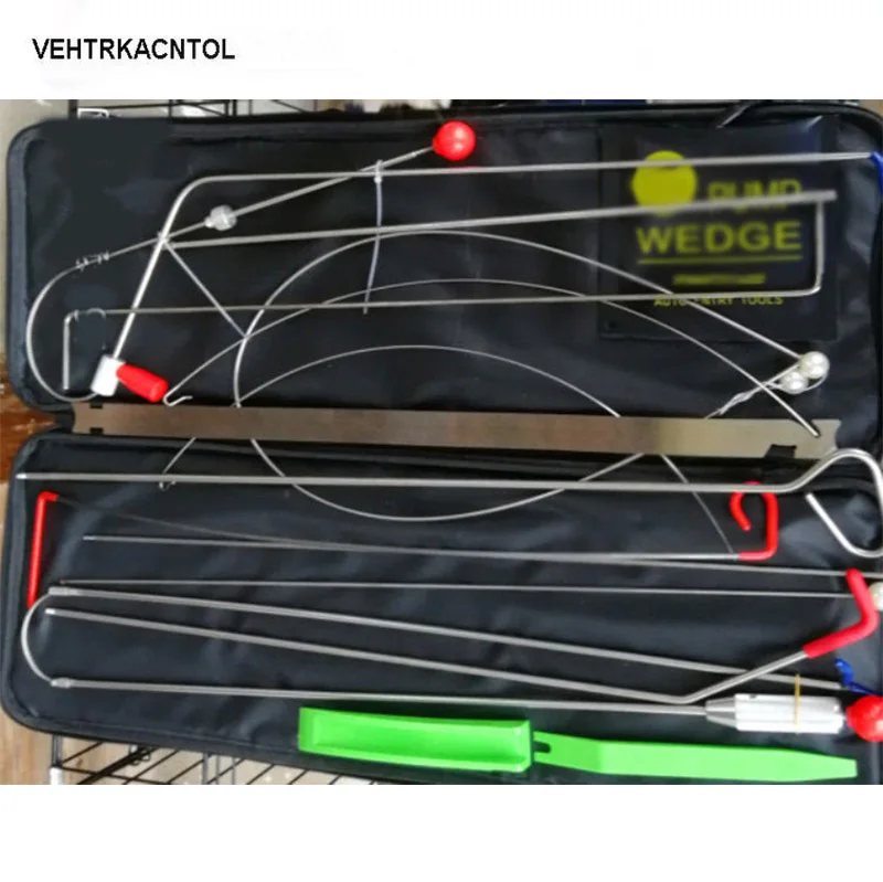 Vehtrkacntol 15pcs Set Car Truck Repair Air Wedge Door Lock Pick