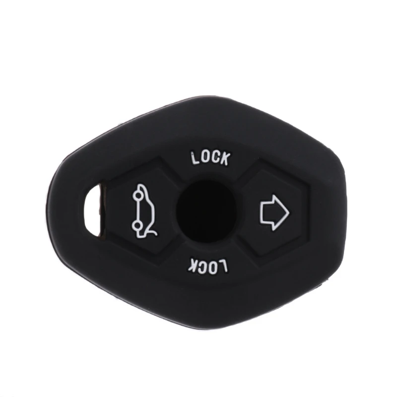 

Car Styling 4 Buttons Silicone Remote Fob Key Cover Holder Case For BMW X3 X5 Z3 Z4 3 Series 7 E38 E39 E46 E83 1998-2005