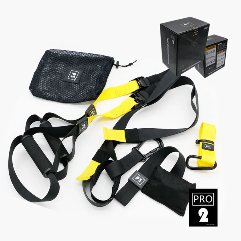 

Suspension Train Set Tension Rope Resistance Band Fitness Multi - functional Yoga Fitness Belt
