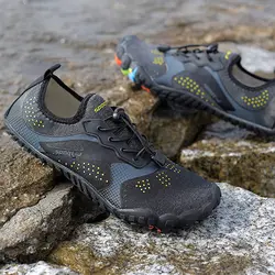 CALOFE обувь для водных видов спорта для мужчин aqua shoes летние дышащие кроссовки уличные мужские сандалии пляжные сандалии быстросохнущие для