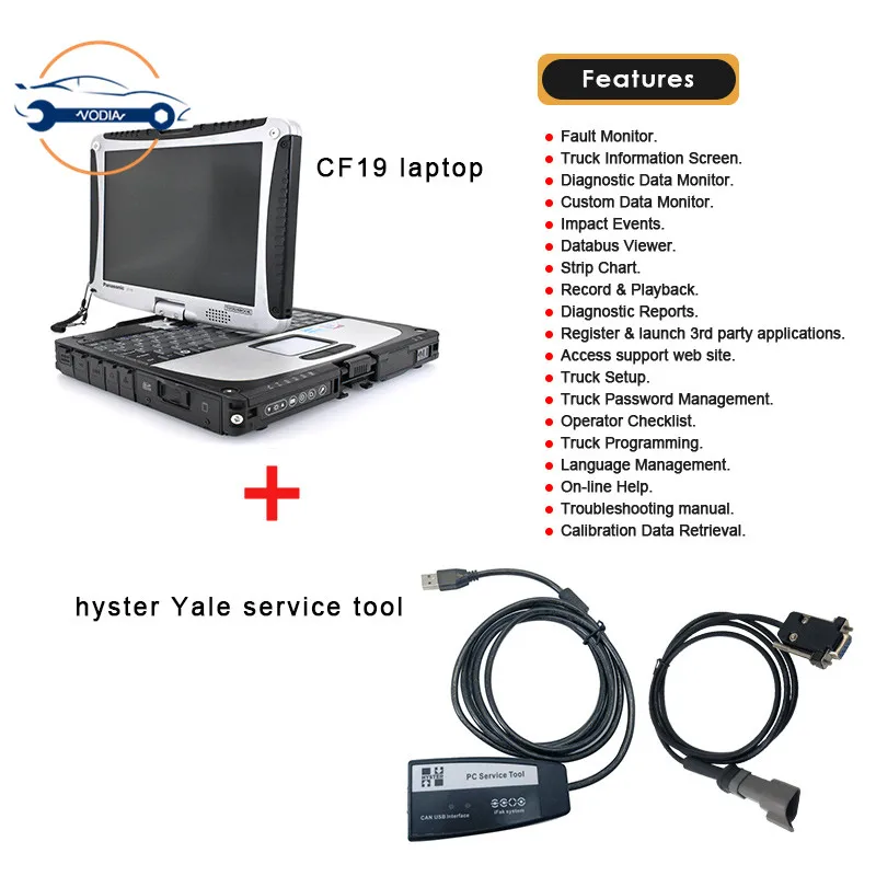 for hyster yale forklift truck diagnostic scanner