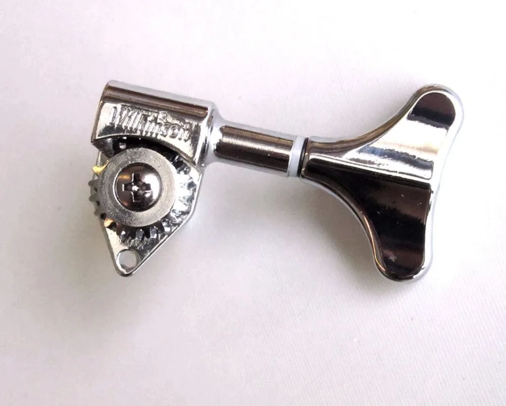

Wilkinson WJB-750 Chrome Bass Guitar Machine Heads (Right Hand) - New Parts
