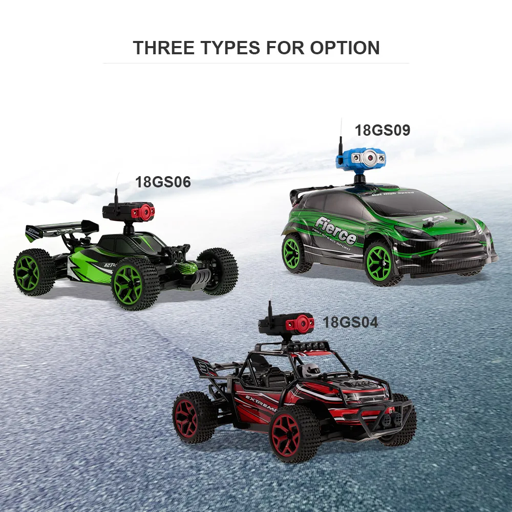 2018 New RC Car 118 2.4GHz 4WD 20kmh RC Buggy Car with Camera 0.3MP Wifi FPV Off-road Cars Radio Control Vehicle Toys (19)