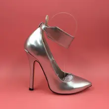 Real Silver Women Pumps Zapatos Mujer Sapatos Femininos Chaussure Femme Party Shoes For Women Sapato Feminino Chaussures