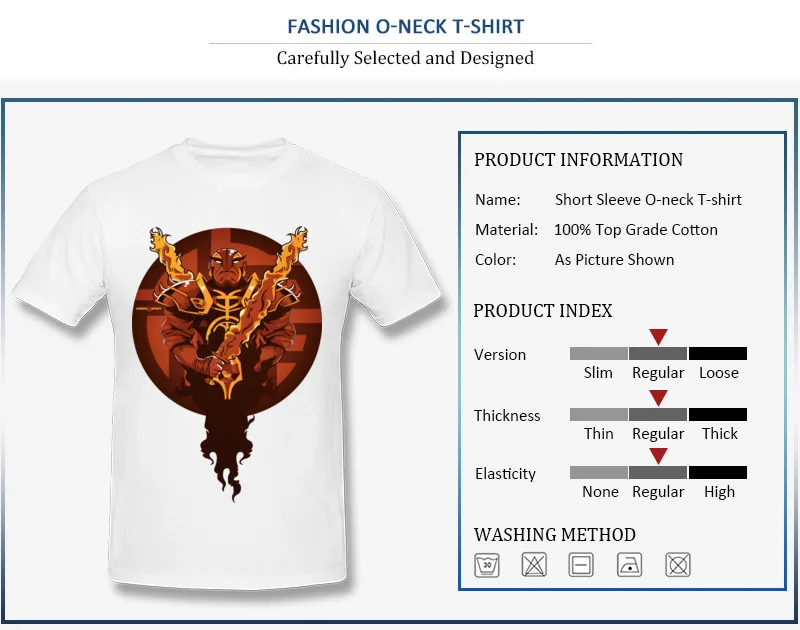 Crew Neck Pure Cotton Mens T Shirt Printed Short Sleeve Tops Shirts Special Geek Tee Shirts Xin The Ember Spirit Top Quality