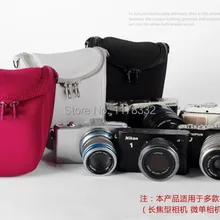Сумка для переноски Камера видеокамера чехол сумка+ Ремни для камеры для Nikon J1 J2 J3 J4 J5 V1 V2 S1 s2 Цифровой Камера
