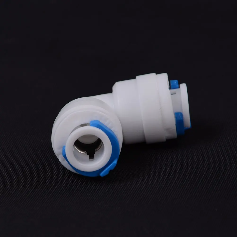 1/4 &quot 1/4&quot OD Трубки POM фитингов шланг Локоть Быстрый разъем Аквариум RO фильтр