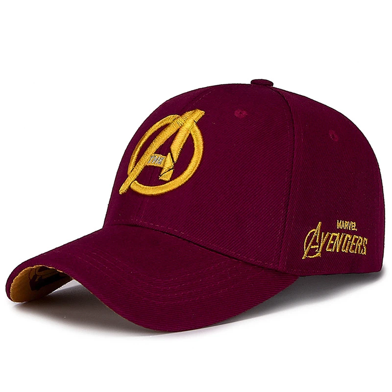 3D вышивка хлопок Бейсболка новая Marvel Мстители Кепка s Мужская Snapback шляпа для женщин Gorras Bone хип хоп Casquette