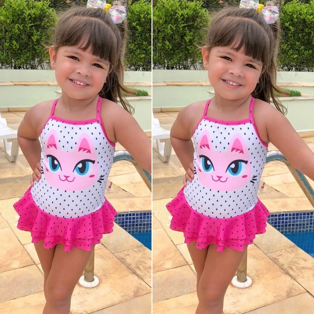 girls tutu swimming costume