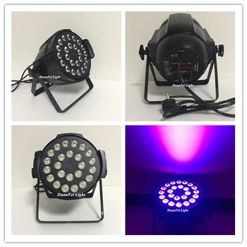 

20pieces indoor stage par led 64 24x18w led par dmx 6in1 led dj par light wedding stage backdrop