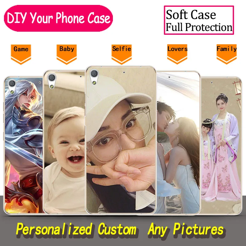 Custom DIY Photo Phone Case For Gionee S5.1 Pro GN9007 Soft Silicone Image Bag Pictures Unique Design |