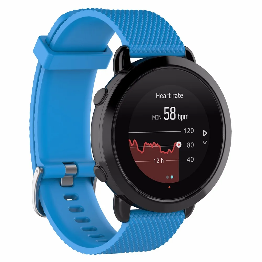  Silicone Wrist Band Watchband Bracelet Strap for SUUNTO 3 Fitness Smart Watch Band Replacement Wris - 32882857229