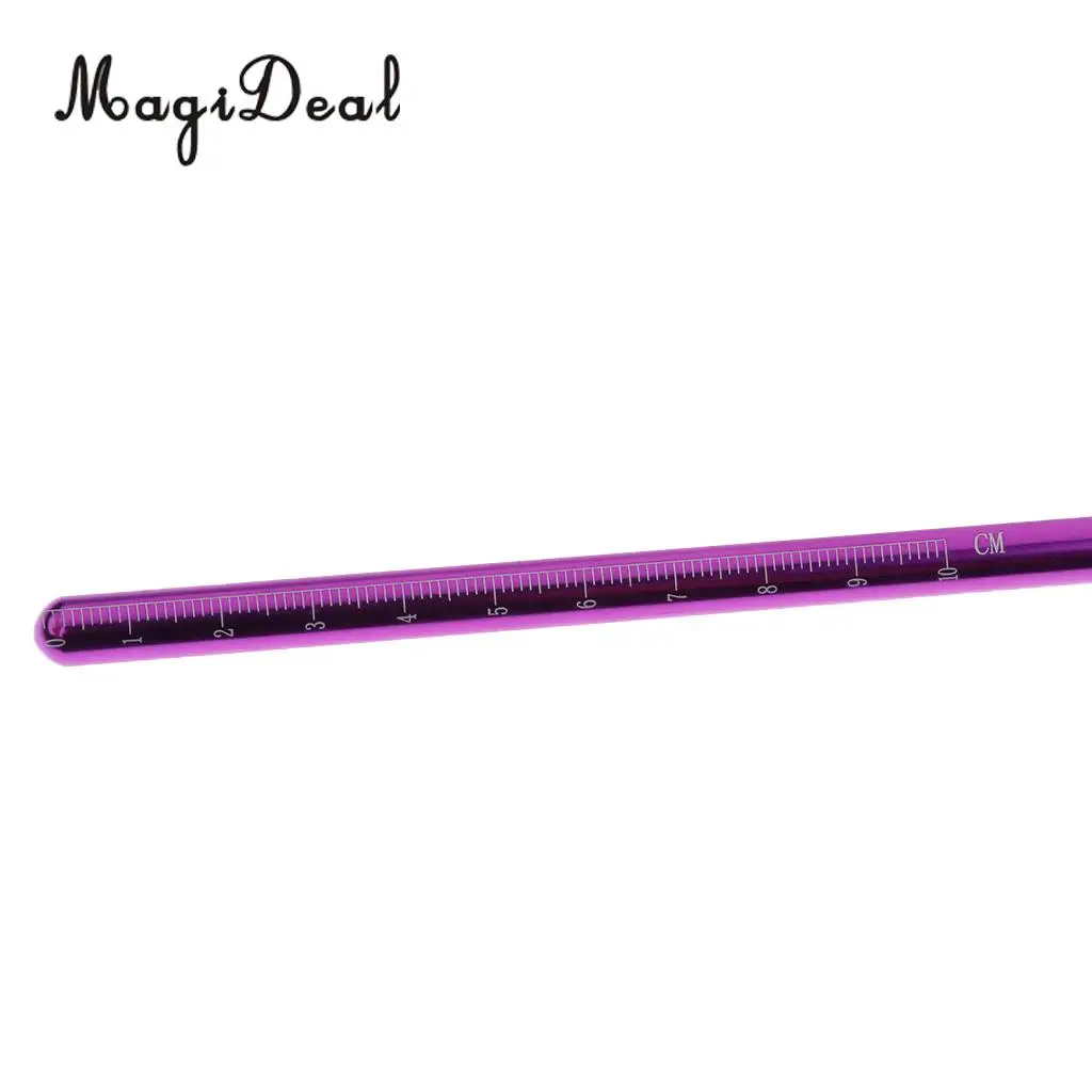 MagiDeal Safety Scuba Underwater Diving Aluminum Alloy Lobster Tickle Pointer Stick& rist Lanyard for Dive Swimming Purple/Green