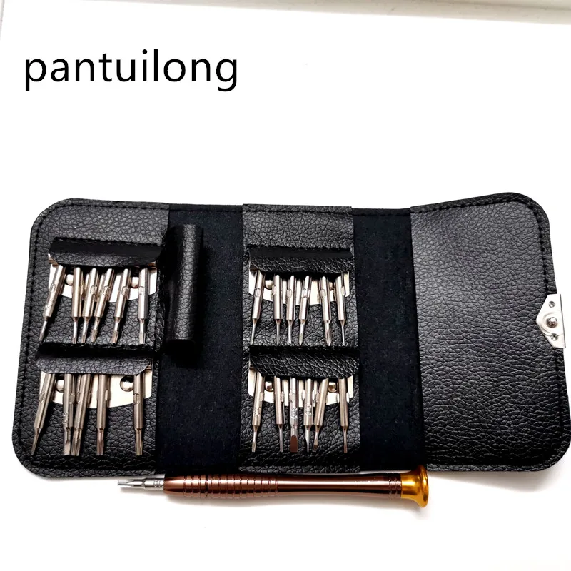 

Multitool Screwdriver Iphone Tools Case 25 In 1 Leather Torx Set Mobile Phone Repair Hand For Watch Tablet PC New herramientas