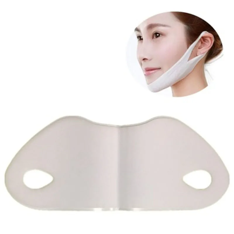 4D двойная V маска для подтягивания лица, подтягивающая подбородок, щек, подтягивающая тонкое лицо, маска для подтягивания лица, для похудения, подвешивающее ухо, инструмент для ухода за лицом
