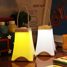 Энергосберегающий светодиодный ночник USB зарядка спальня стол для ночника лампа портативный свет освещение в помещении