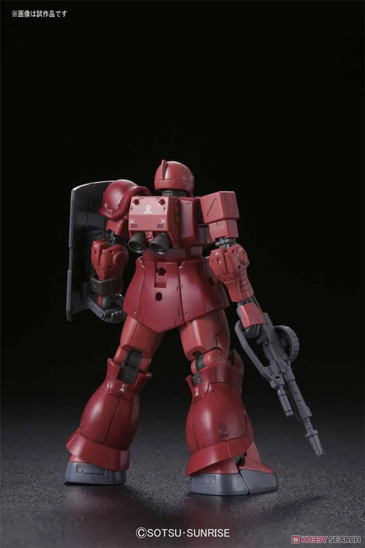 Bandai HG GTO Gundam 1/144 MS 05 Происхождение ZAKU I CHAR AZNABLE сборные модельные комплекты фигурки