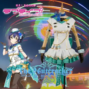 

[STOCK] 2018 Anime Love live Sky Awakening Umi Sonoda Uniform Cosplay Costume Full Set For Women Halloween Free Shipping New.