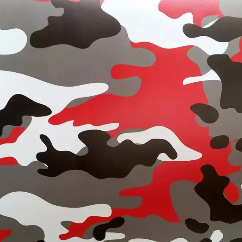 Red Urban Camouflage