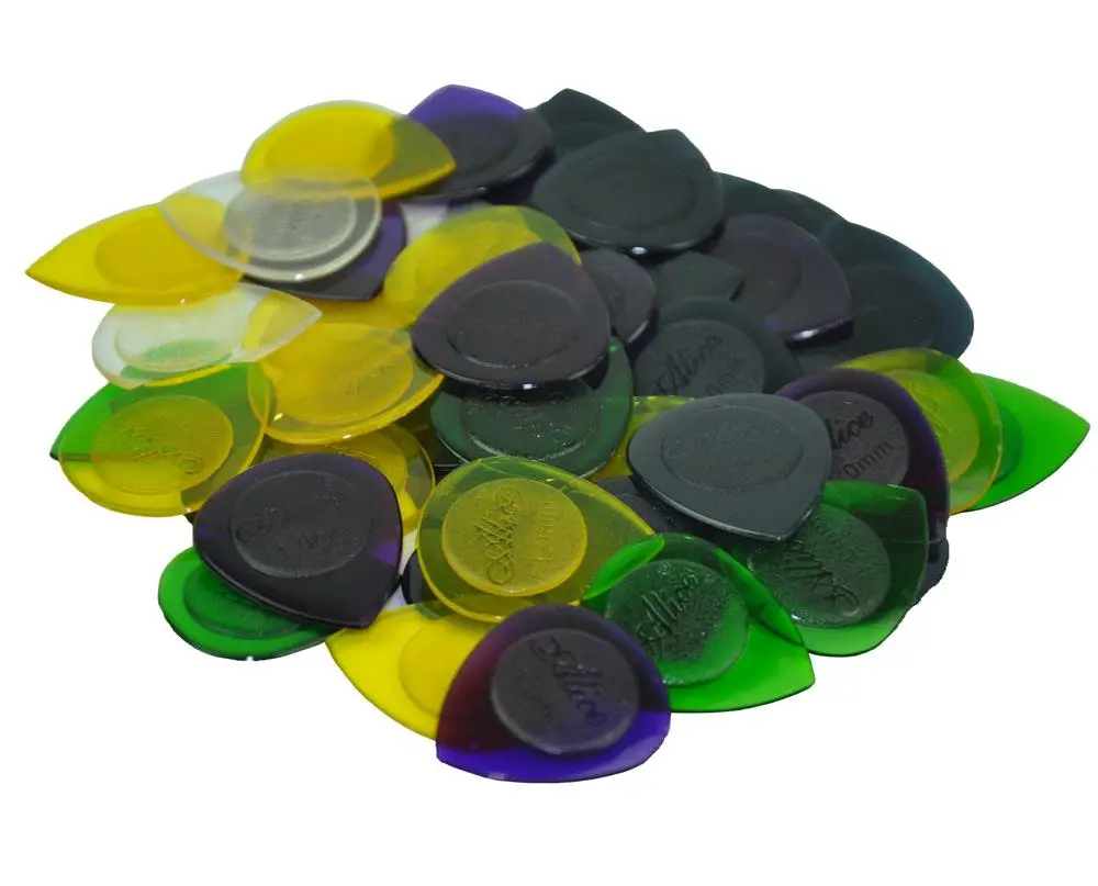 Buy Lots of 50pcs 1mm Standard Heart Guitar Picks