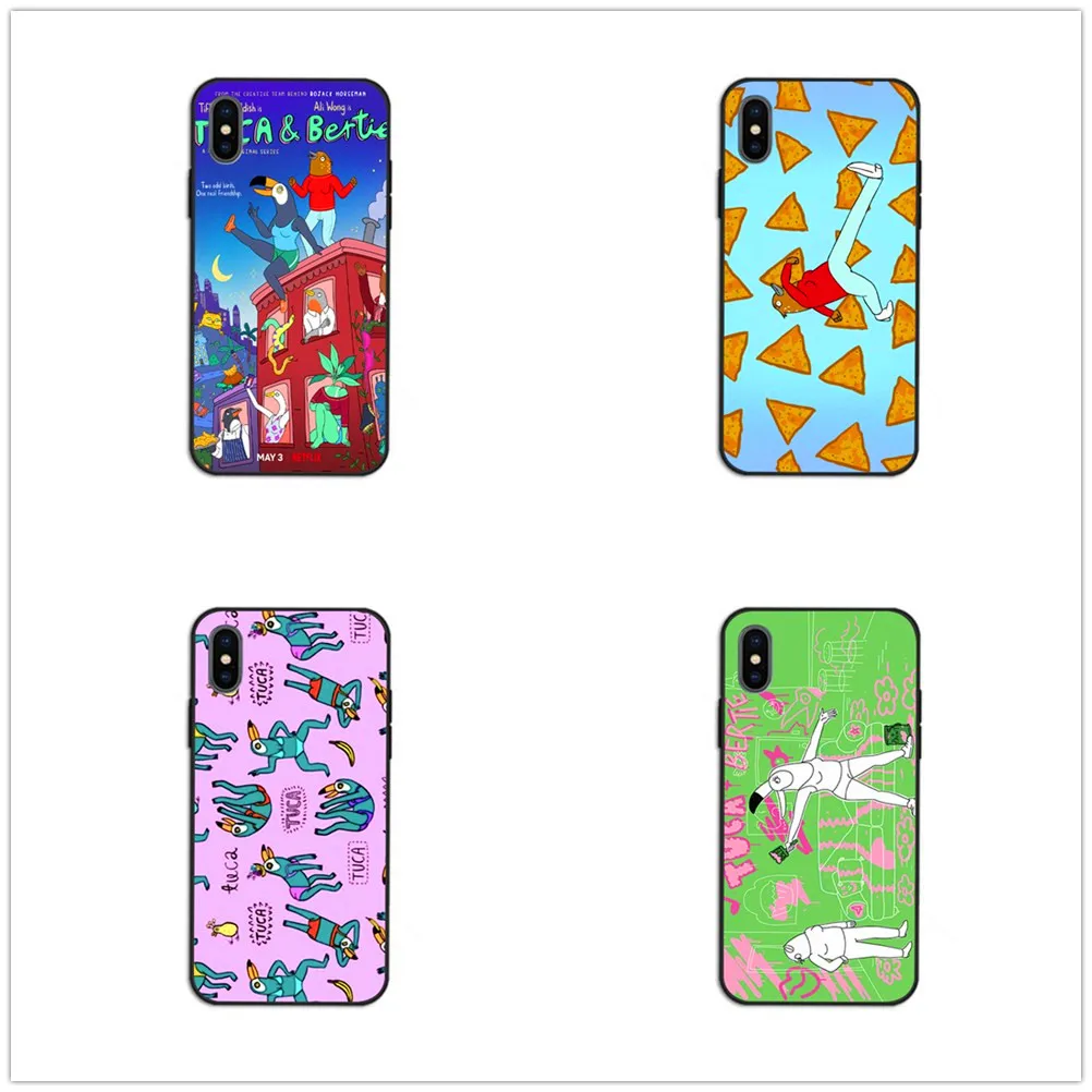 

NEW TV Tuca Bertie fashion soft Fundas cover case for iphone 8 7 6 plus X Xs Xr max 5 for Samsung Galaxy 10 9 8 plus coque shell