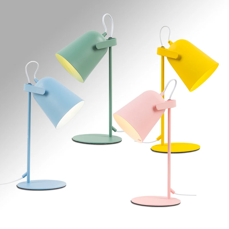 

Nordic Creative Table Lamp Bedroom Living bedside table de chevet chambre Study reading desk lamp Hotel lampe lecture