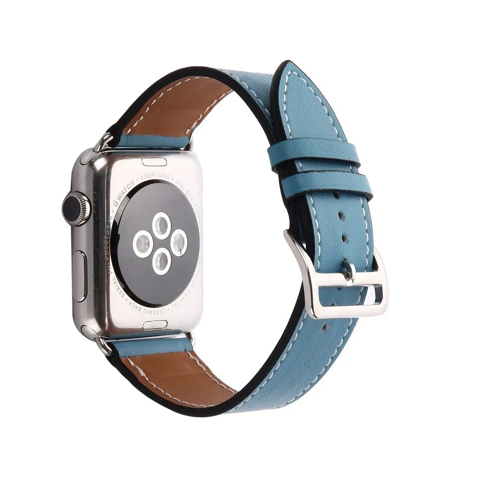 Genuine Leather strap For Apple watch band apple watch 5 4 3 band 44mm/40mm Iwatch series 5 4 3 2 1 42mm 38mm bracelet watchband