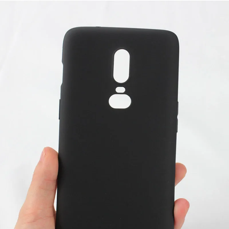 Чехол OnePlus 6 t силиконовый чехол Роскошный Матовый One Plus6 мягкий для T телефона Plus