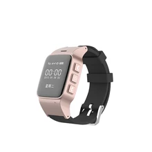 Schritt Tracker smart uhr für Alte Mann GPS Monitor Gold smartwatch mit SOS Funktion Anti Verloren Monitor