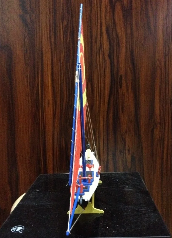 Классический Египетский парусник Sacle 1/50 Dhow Felucca 1887 деревянные модельные