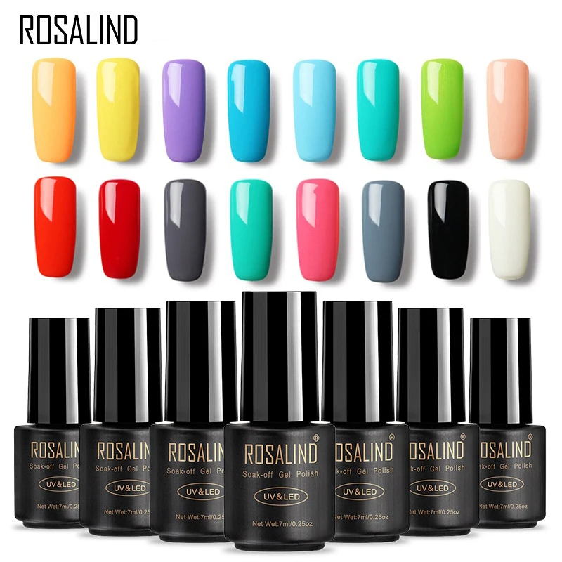 Buy ROSALIND Gel Primer Gel Nail Polish set for