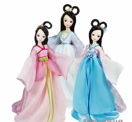 Горячая Распродажа, кукла Kurhn для девочек, игрушки, Китайская традиционная кукла, семь Faries, детские игрушки#1136-1142
