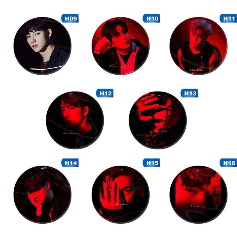 

KPOP GOT7 Badge 7 FOR 7 Chest Pins Brooch JaeHyun MARK Chenle Haechan JENO Korean 2019