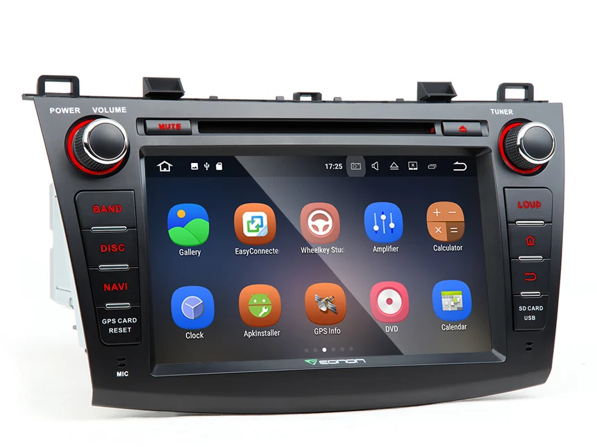 Sale 8"Android 7.1 Car Stereo DVD GPS Navigation For Mazda 3 2010 2011 2012 2013  Touch Screen Head Unit Quad Core 2GB RAM 16GB ROM 2