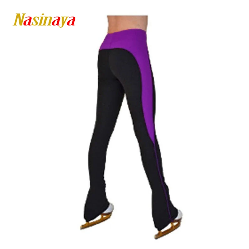 Figure Skating Pants Long Trousers for Girl Women Training Competition Ice Skating Warm pants