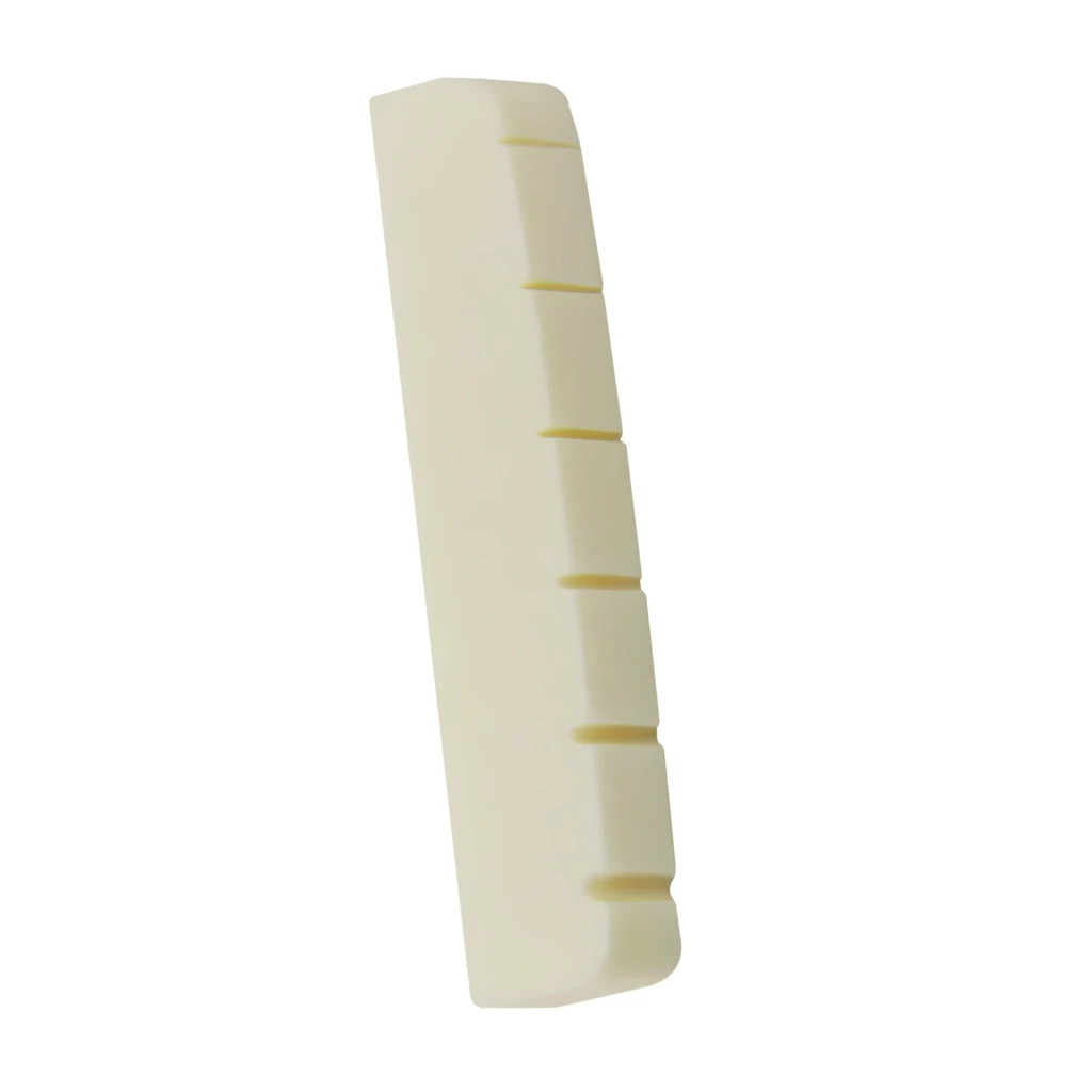 Replacement Bone Bridge Nut Set 43mm Bone Nut for LP Electric Guitar Musical Stringed Instruments Accessories