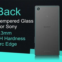 0,3 мм 2.5D заднее закаленное Стекло пленка Экран протектор для sony Xperia Z(Сони Иксперия З) Z1 Z2 Z3 Z4 Z5 компактный мини Премиум M4 M5, 50 шт в наборе