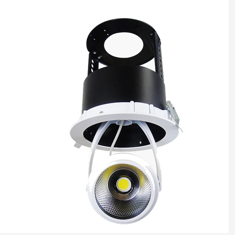 

X10 Led stretch bean bean spotlight embedded cob elephant nose lamp clothing cabinet stretch ceiling spotlight 12W 15W 20W 24W