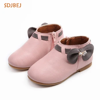 

2018 Kids Ankle Boots Girls Winter Girls Boots Spring Autumn Martin Boots For Girls Children Shoes Chaussure Fille