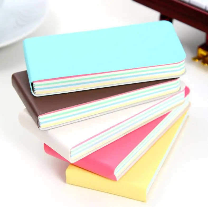 

Kawaii Stationery Portable Post It Sticky Notes Retro Thicken Mini Notebook 3 PCS/Lot Coloring Sheets Account Memo Notepad