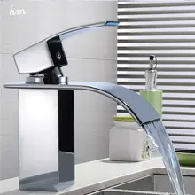 Waterfall Sink Faucet Chrome Single Handle Single Hole Mixer Tap Deck Mount Bathroom Widespread Basin ,Origin:guandong, China everso newly bathroom basin sink faucet waterfall widespread chrome polish single handle single hole mixer tap deck mount
