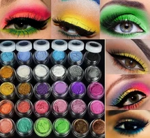 30 Colors Eye Shadow Powder pigment Colorful Makeup Mineral Eyeshadow + brush Pigment beauty & health cosmetic Best Selling