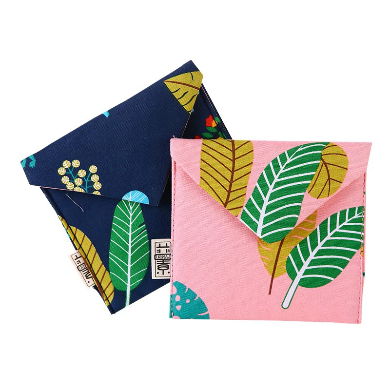 

Cartoon Sanitary Pad Napkin Storage Bag Portable Purse Holder Organizer Women Outdoor Travel Portable Pouch Bag FY0046