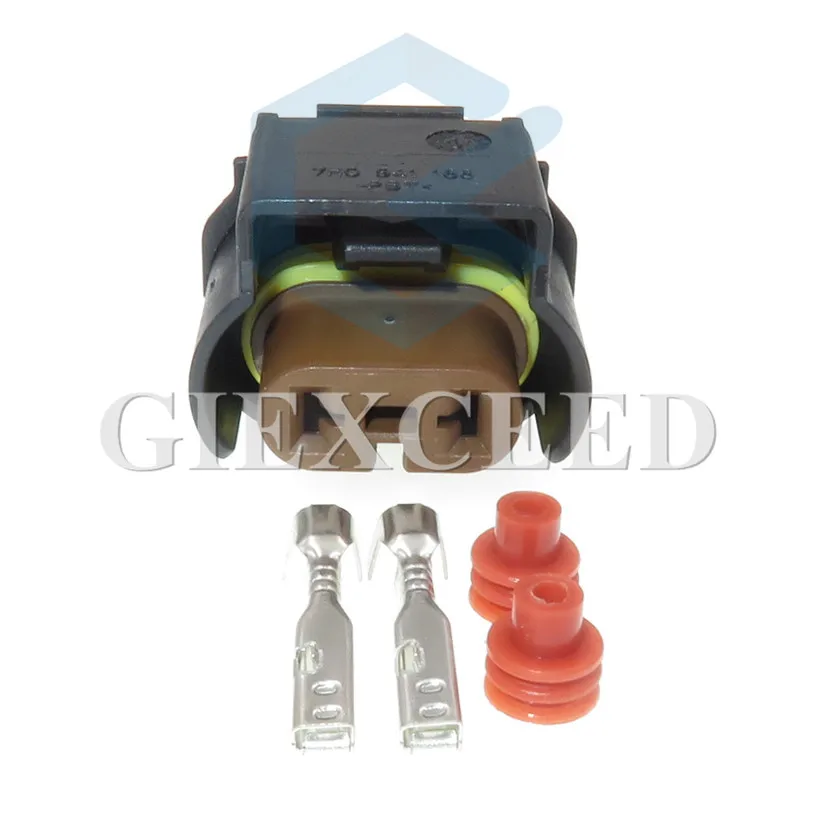 

2 Sets 2 Pin 7H0941165 Auto Fog Light Connector Wiring Harness Socket 7H0 941 165 For VW Audi EOS Jetta Golf MK6 Passat Tiguan