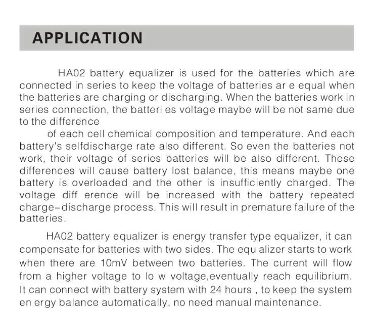 Горячая Распродажа Батарея эквалайзер, обеспечивающий HA02 4X12 V свинцово-кислотных аккумуляторных батарей балансировки зарядное устройство переменного тока для 48V гель потока AGM свинцово-кислотный аккумулятор