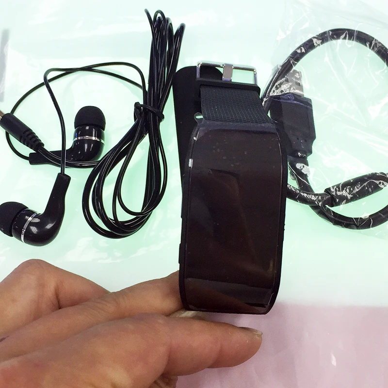 Цифровой диктофон носимый браслет 8 Гб профессиональные часы рекордер ручка Звук Диктофон MP3 плеер мини аудио запись