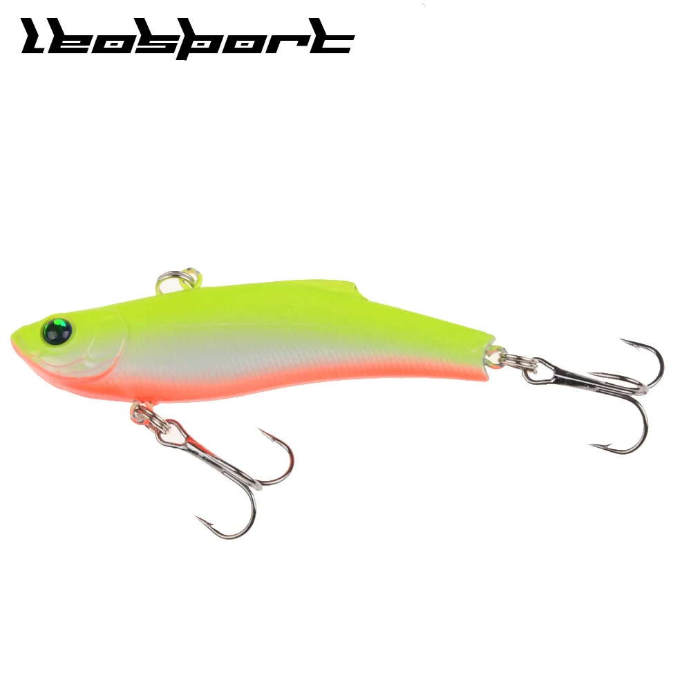 LEOSPORT 1 piezas señuelos 7 cm/18,4G VIB cebo Artificial hacer 7 colores disponibles bajo Crankbait Wobblers pesca.